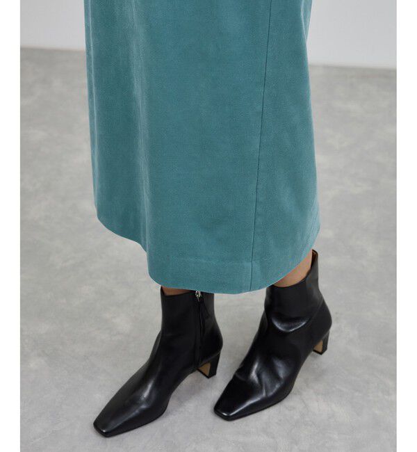 ROPE「[美人スカート]スエードポケット付きタイトスカート/イージーケア」|スカート|