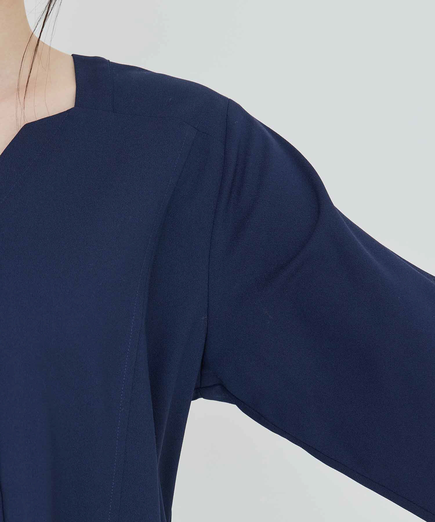 vis-a-vis「【WEB限定】【SET】キラッと釦ブラウス＆テーパードパンツセット【sustainable】」|シャツ・ブラウス|