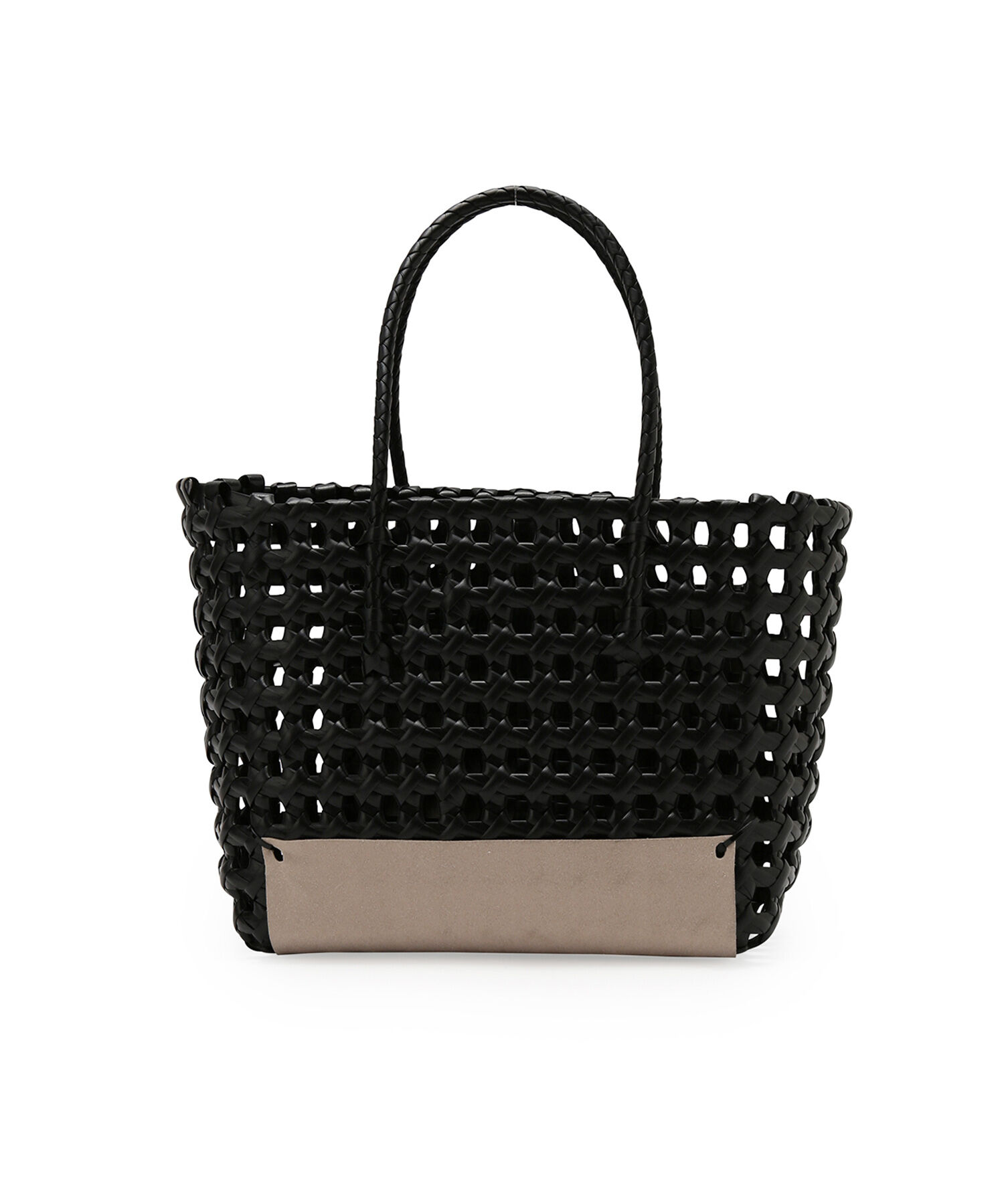 VIS「【BROWN THEATRE PRODUCTS】ロゴラベルバスケットバッグ」|かごバッグ|