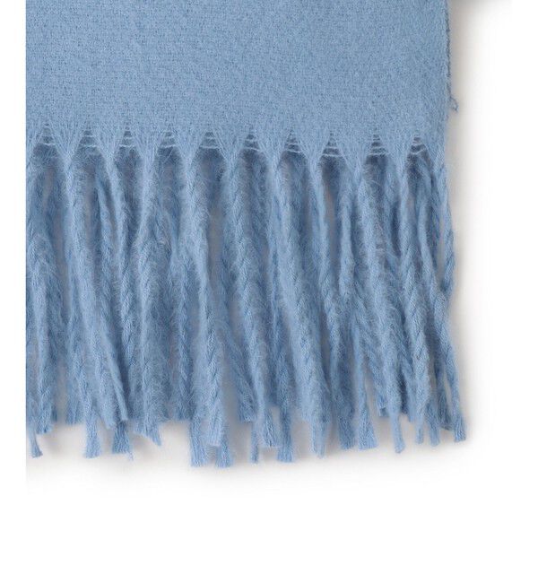 VIS「【リサイクルポリ】なめらかタッチ無地マフラー」|マフラー|