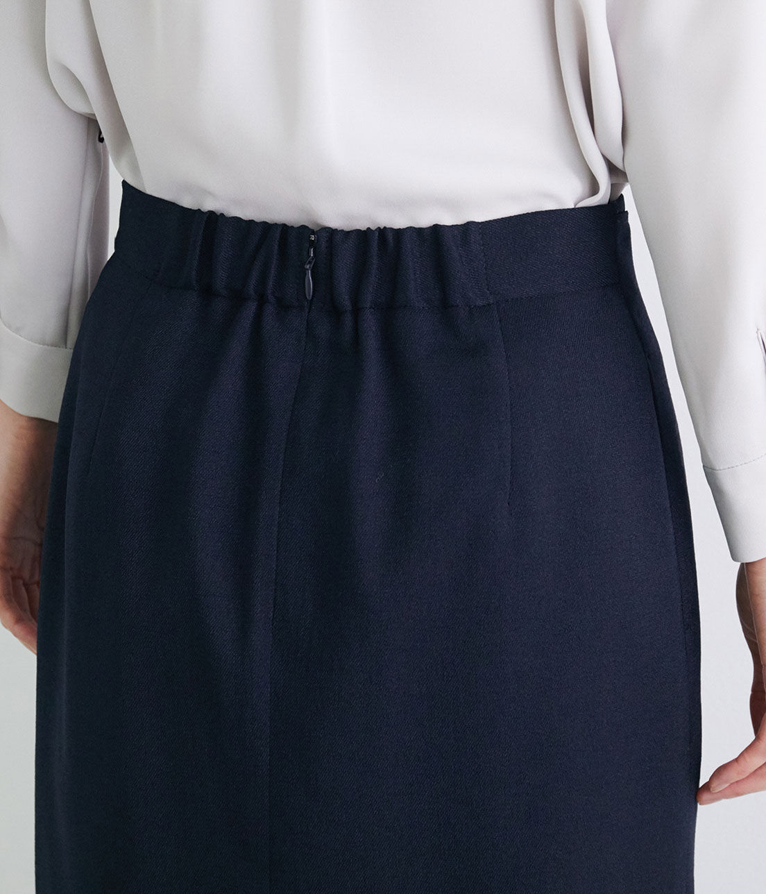 Rope&rsquo;Picnic「【UVカット＆マシンウォッシャブル】リネンライクラップスカート」|スカート|