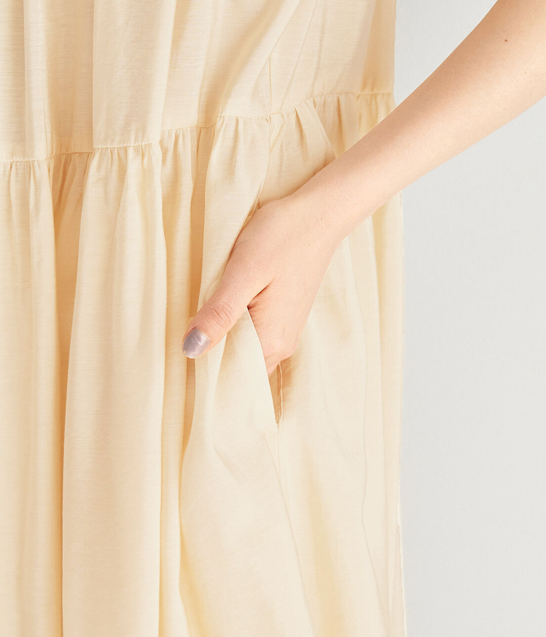 Rope&rsquo;Picnic「【emur】ティアードギャザーシャツワンピース」|その他|