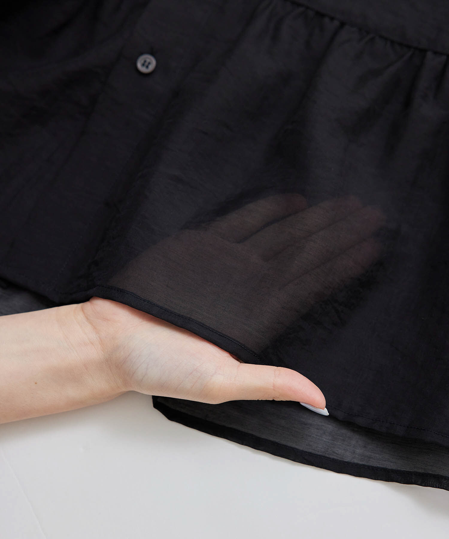 Rope&rsquo;Picnic「【2WAY】ボリュームスリーブシアーブラウス」|シャツ・ブラウス|