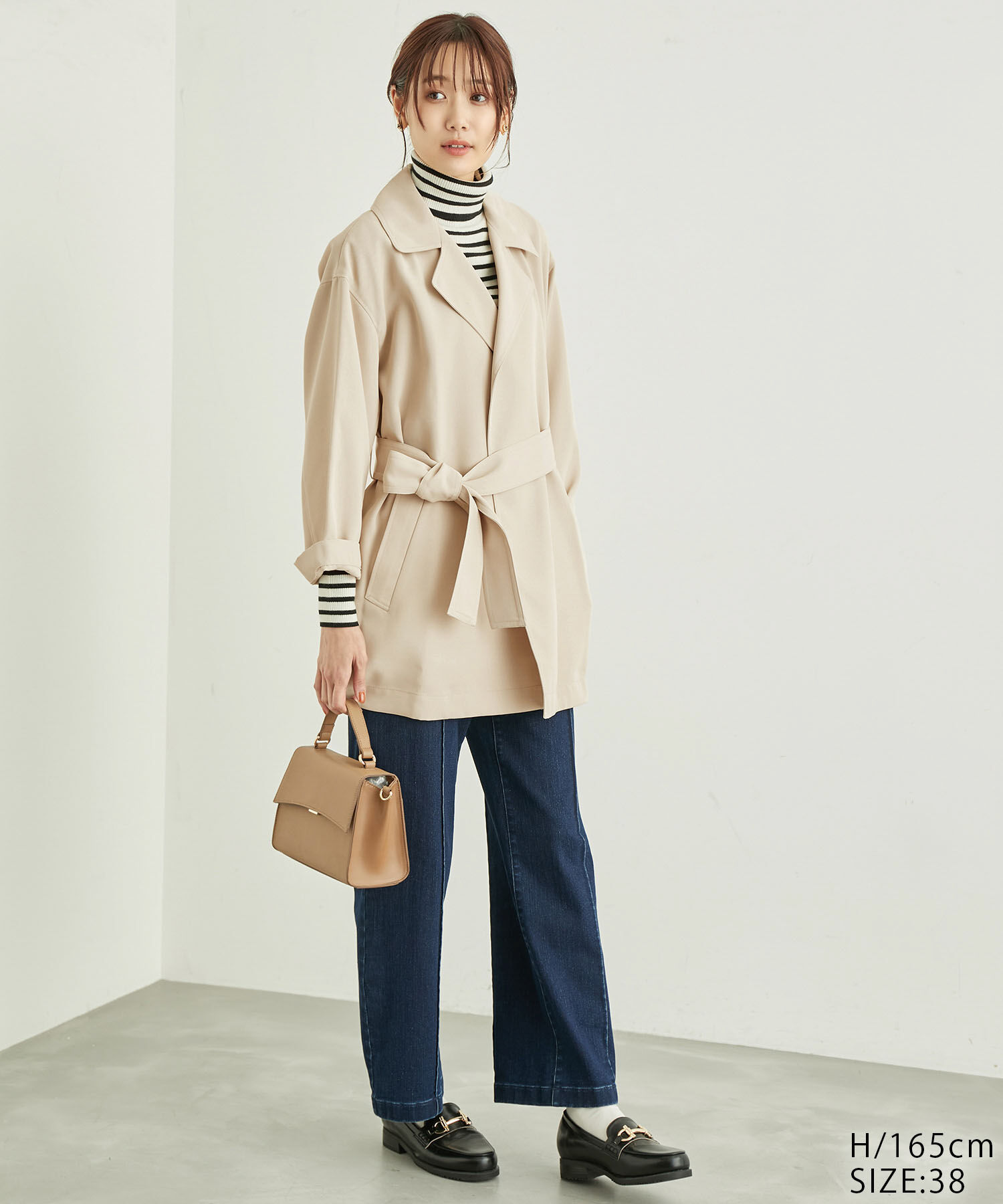 Rope&rsquo;Picnic「チェスターショートコート」|チェスターコート|