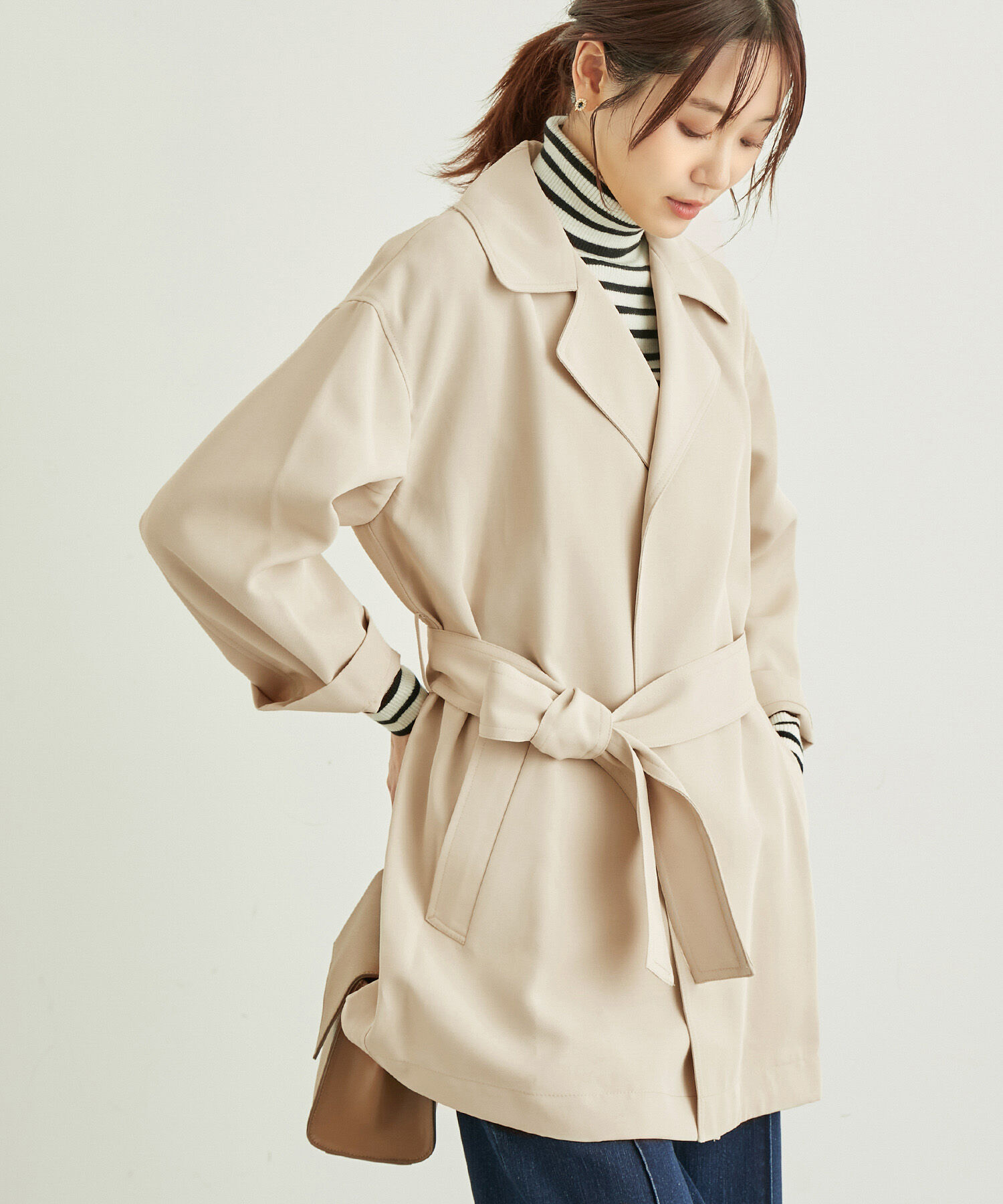 Rope&rsquo;Picnic「チェスターショートコート」|チェスターコート|