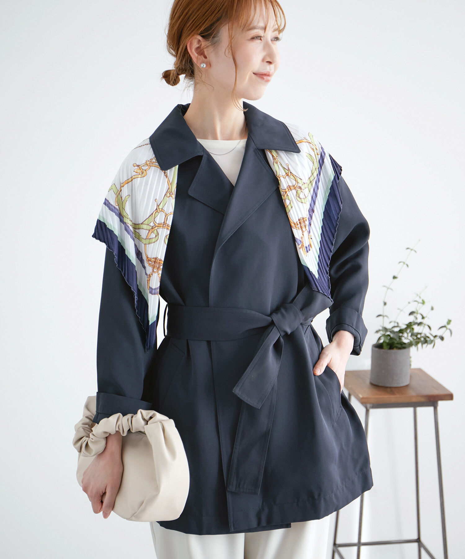 Rope&rsquo;Picnic「チェスターショートコート」|チェスターコート|