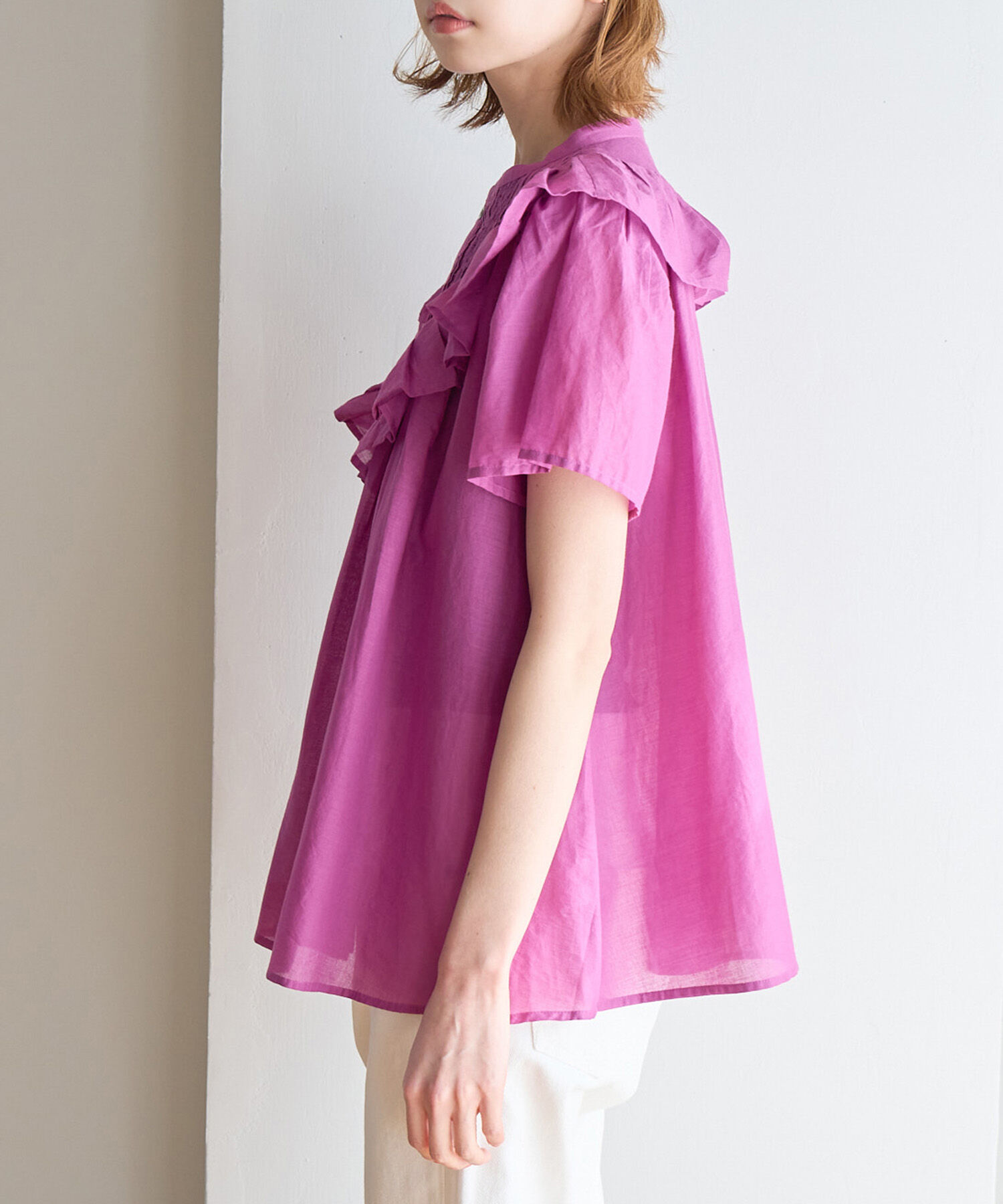 Rope&rsquo;Picnic「洗える/リンクコーデ/INDIAブラウス」|シャツ・ブラウス|