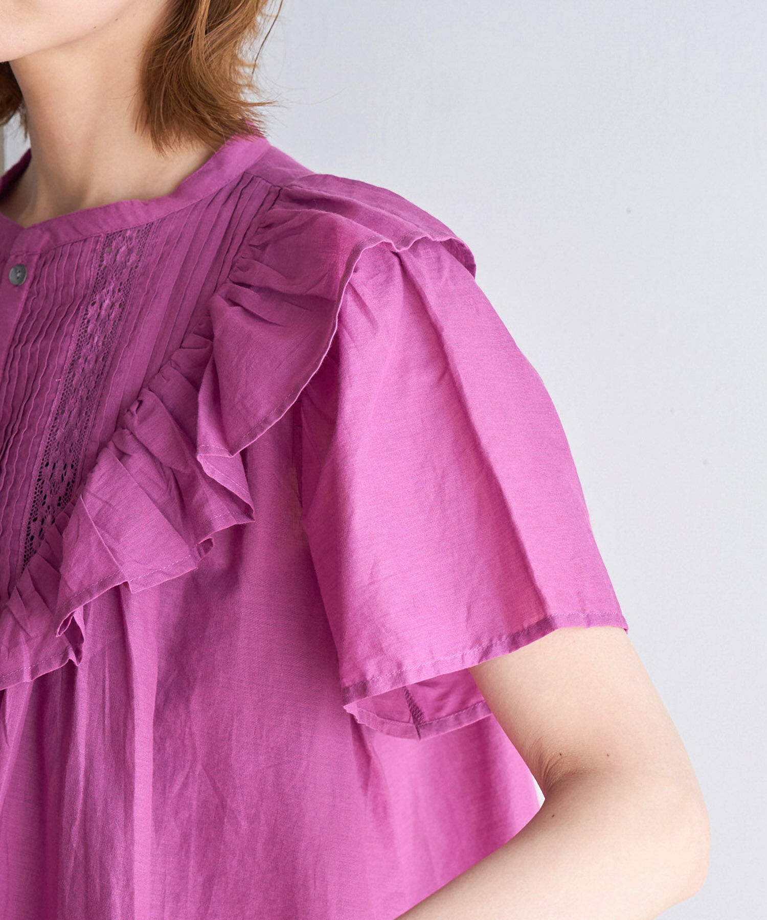 Rope&rsquo;Picnic「洗える/リンクコーデ/INDIAブラウス」|シャツ・ブラウス|