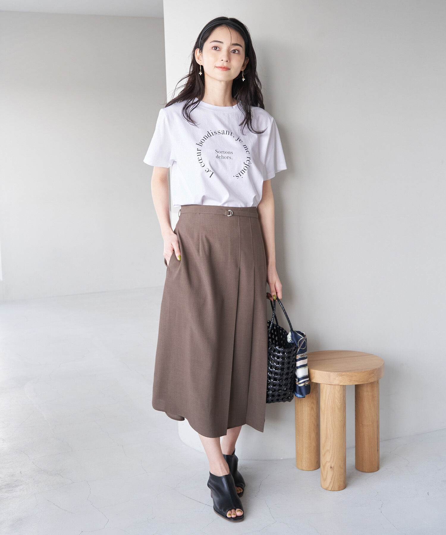 Rope&rsquo;Picnic「リンクコーデ/RENU/Logo＆PhotoTシャツ」|Tシャツ・カットソー|