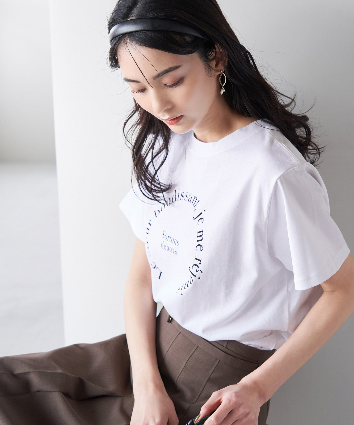Rope&rsquo;Picnic「リンクコーデ/RENU/Logo＆PhotoTシャツ」|Tシャツ・カットソー|