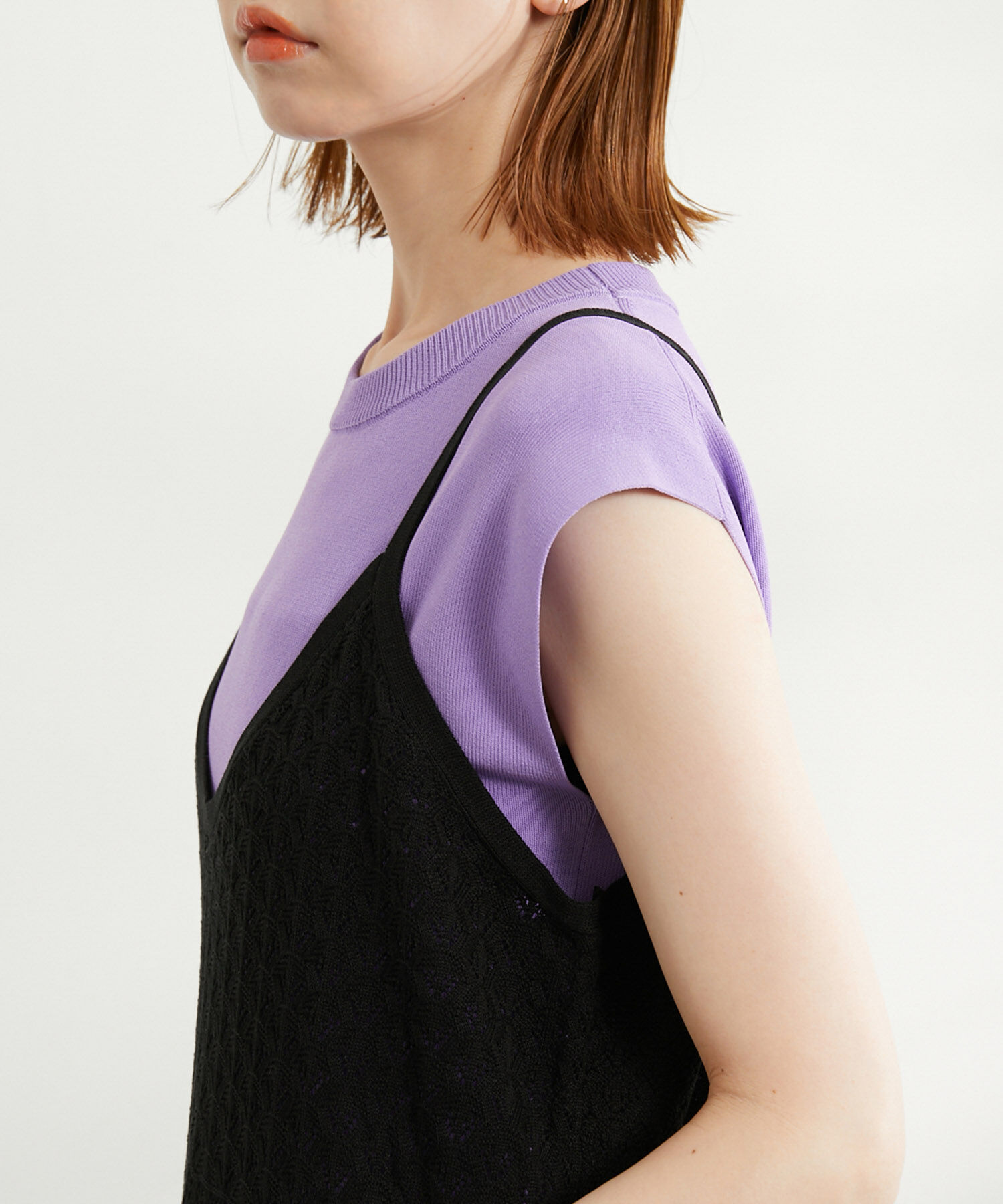 Rope&rsquo;Picnic「【一部店舗限定】レース編みニットワンピース」|ワンピース|