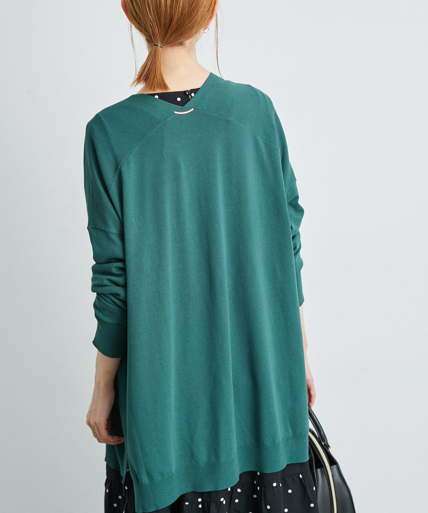 Rope&rsquo;Picnic「UVカット・接触冷感・洗える/Aラインカーディガン」|カーディガン|