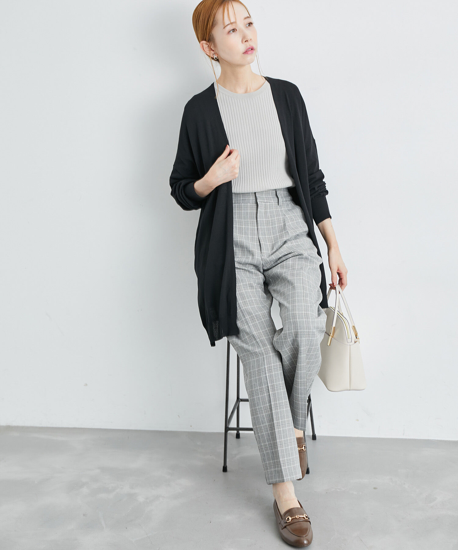 Rope&rsquo;Picnic「UVカット・接触冷感・洗える/Aラインカーディガン」|カーディガン|