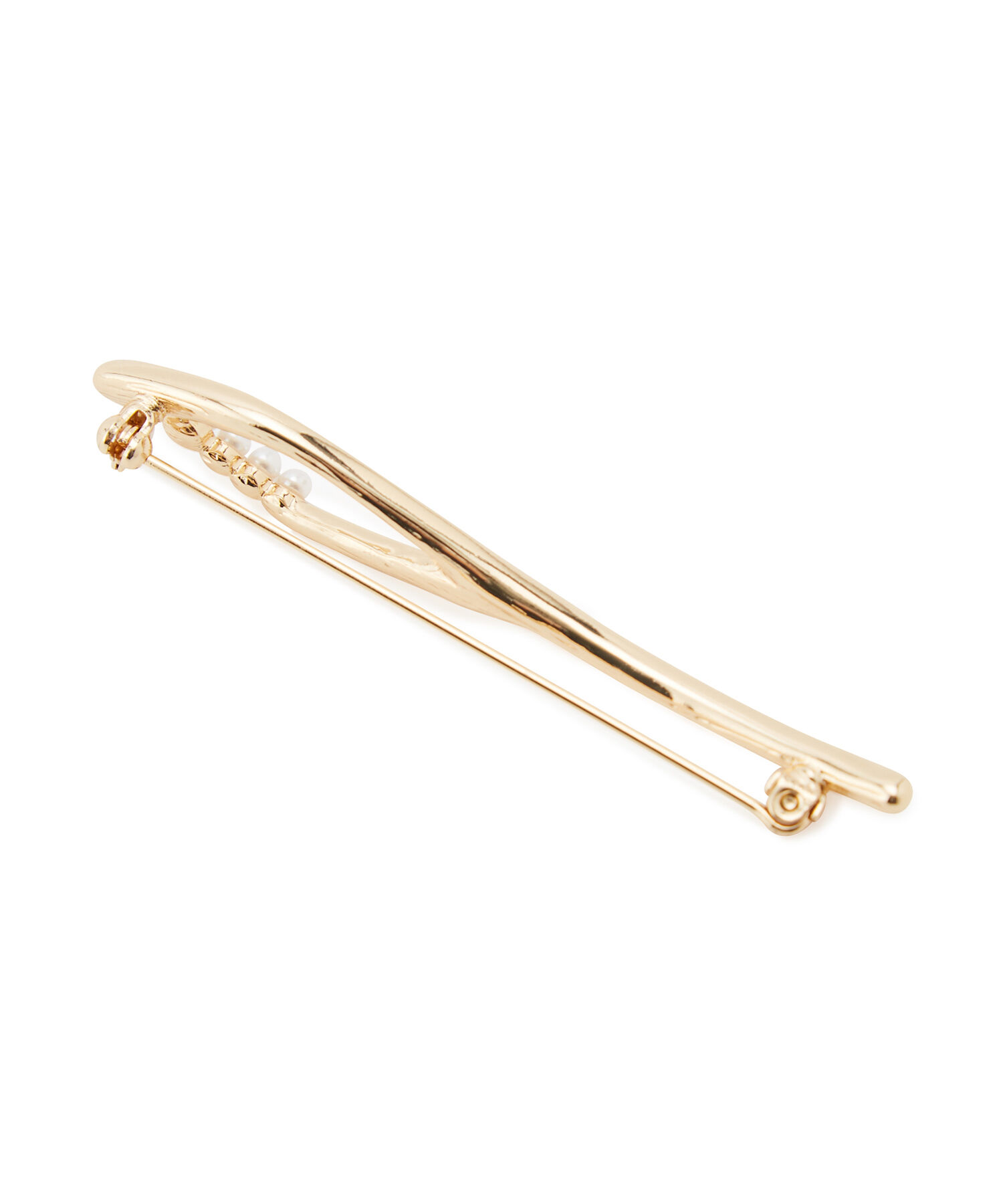 ROPE PICNIC PASSAGE「スリムメタルパールポイントブローチ」|ブローチ・コサージュ|