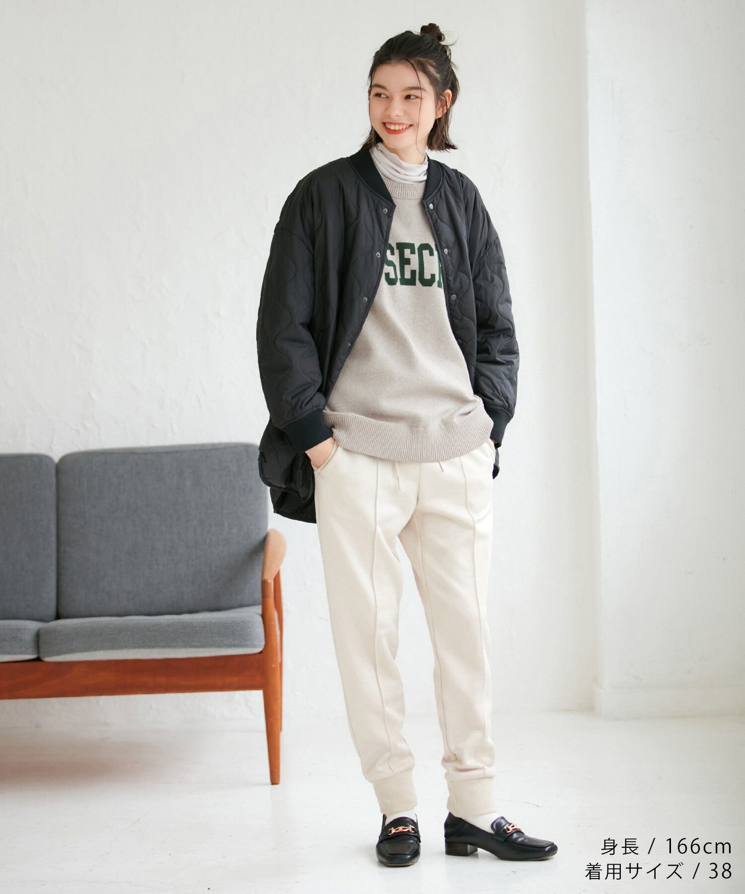 ROPE' PICNIC R「スウェットライクニットプルオーバー」|ニット・セーター|