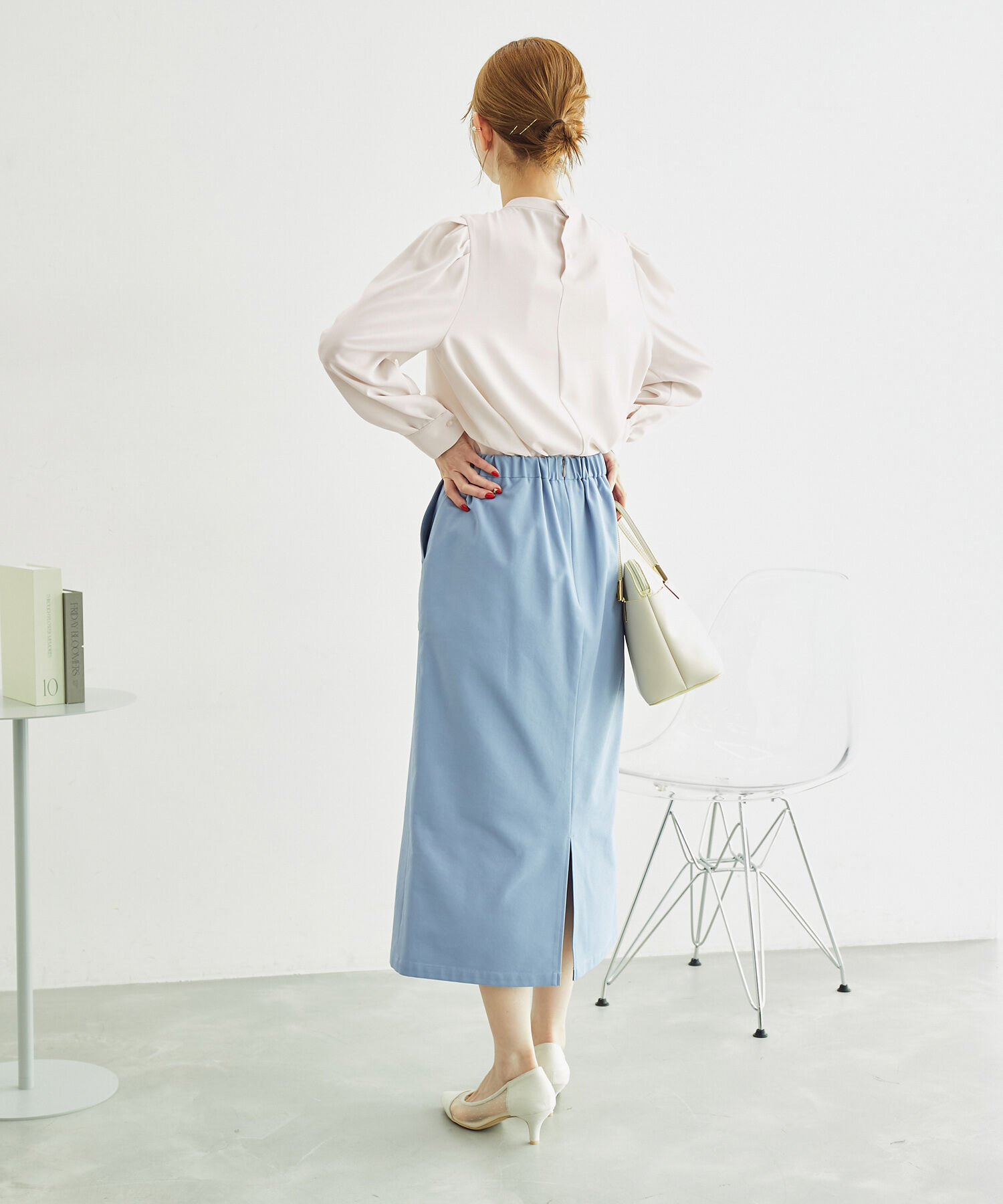 Rope&rsquo;Picnic「白からの解放！多機能ブラウス/タックボリュームブラウス」|シャツ・ブラウス|