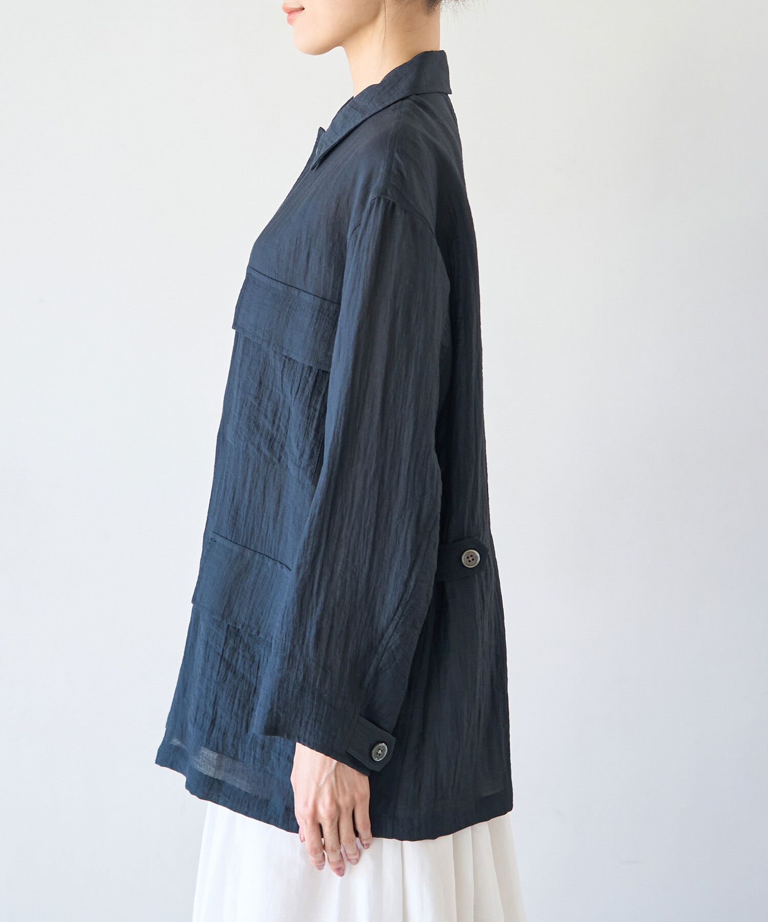 Rope&rsquo;Picnic「ミリタリーシアーライトジャケット」|ミリタリージャケット|