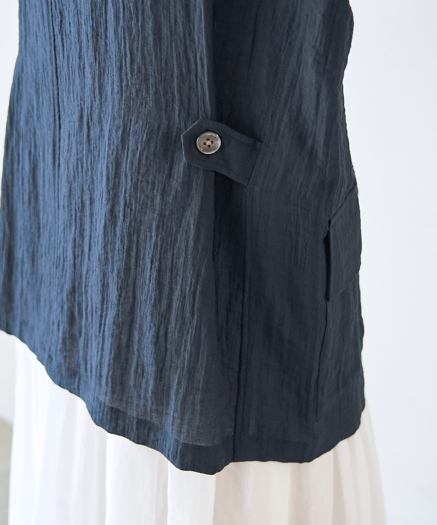 Rope&rsquo;Picnic「ミリタリーシアーライトジャケット」|ミリタリージャケット|