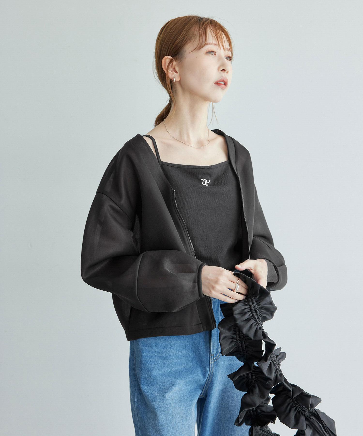 Rope&rsquo;Picnic「シアーダンボールブルゾン」|ブルゾン・スタジャン|