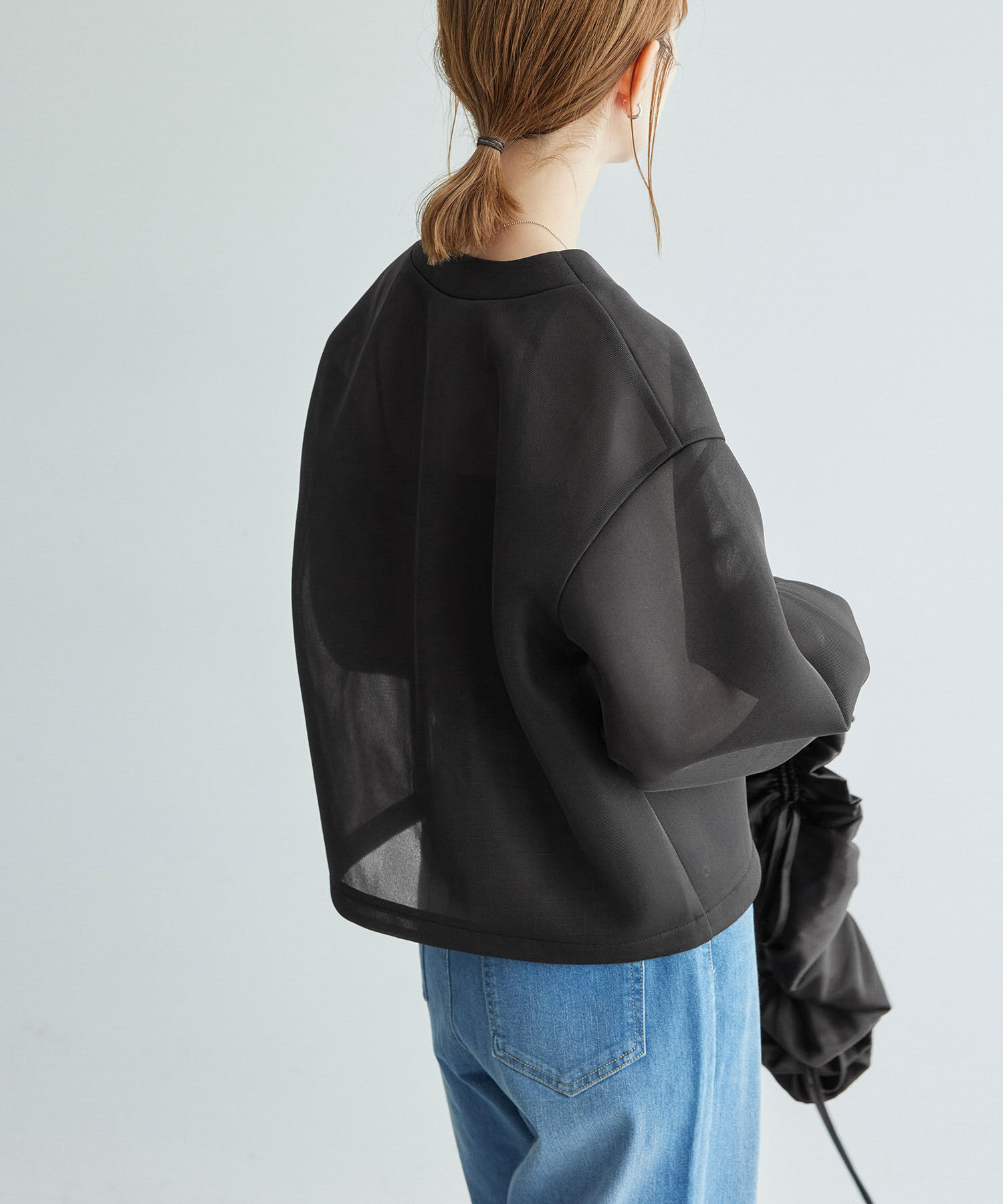 Rope&rsquo;Picnic「シアーダンボールブルゾン」|ブルゾン・スタジャン|