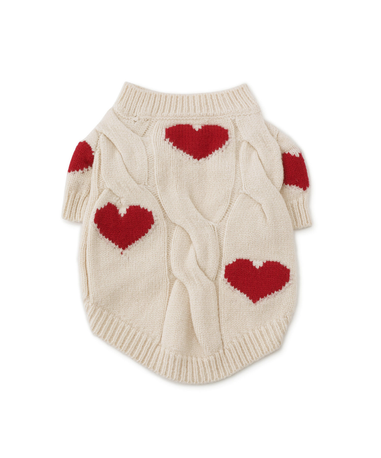 ROPE PICNIC PASSAGE「【DOG】ケーブルハートニット」|その他|