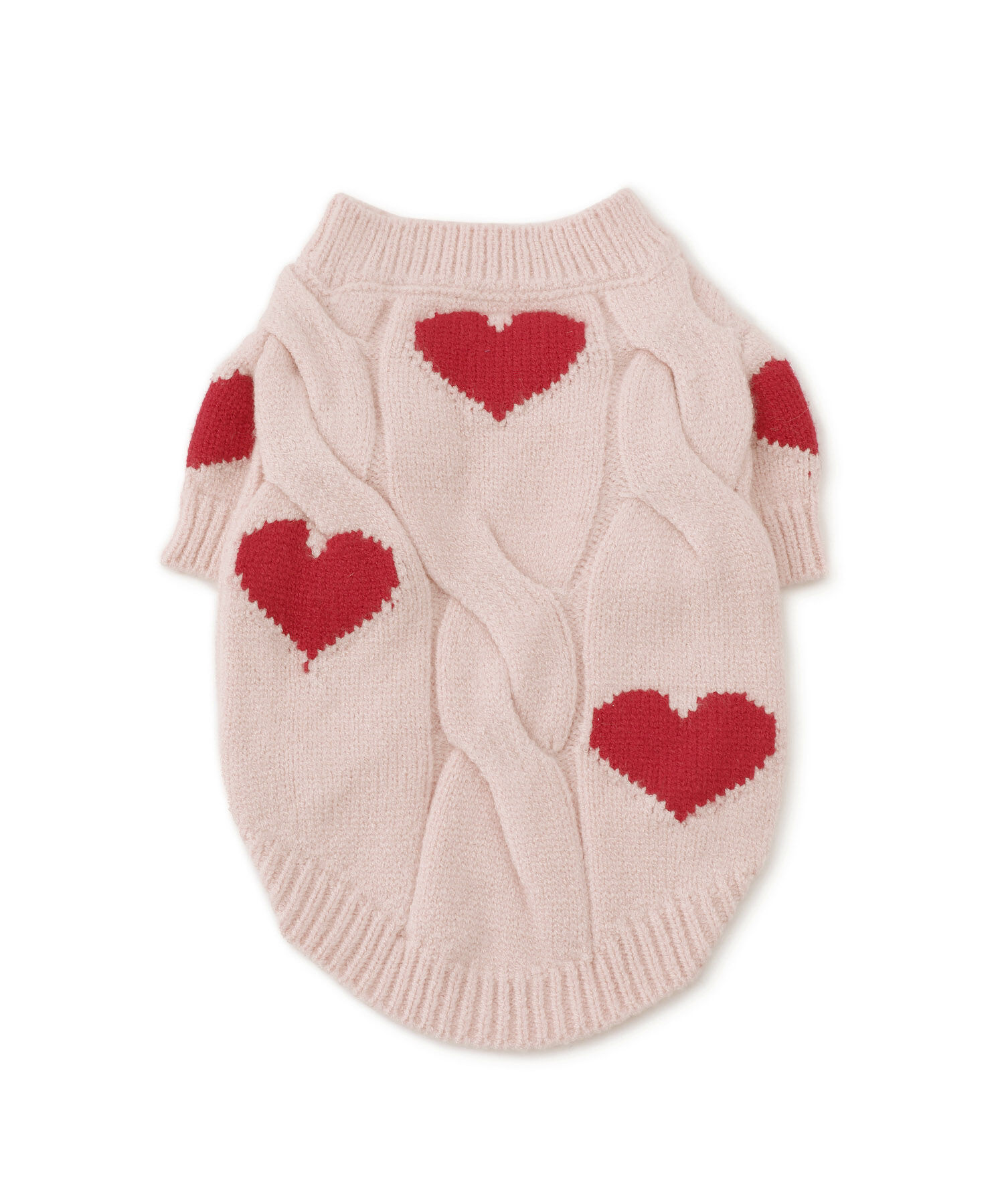 ROPE PICNIC PASSAGE「【DOG】ケーブルハートニット」|その他|