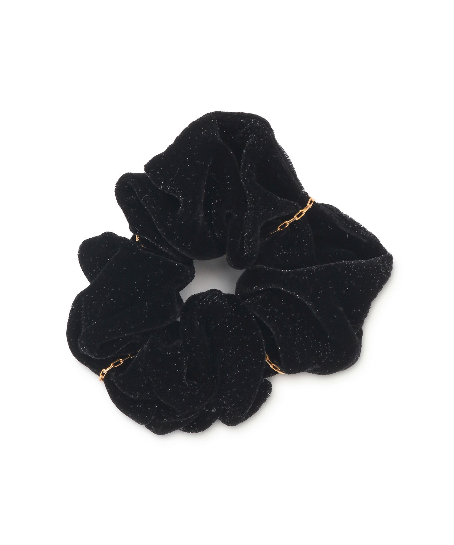 ROPE PICNIC PASSAGE「プチリボンチェーン&times;ベルベットシュシュ」|ヘアゴム・シュシュ|