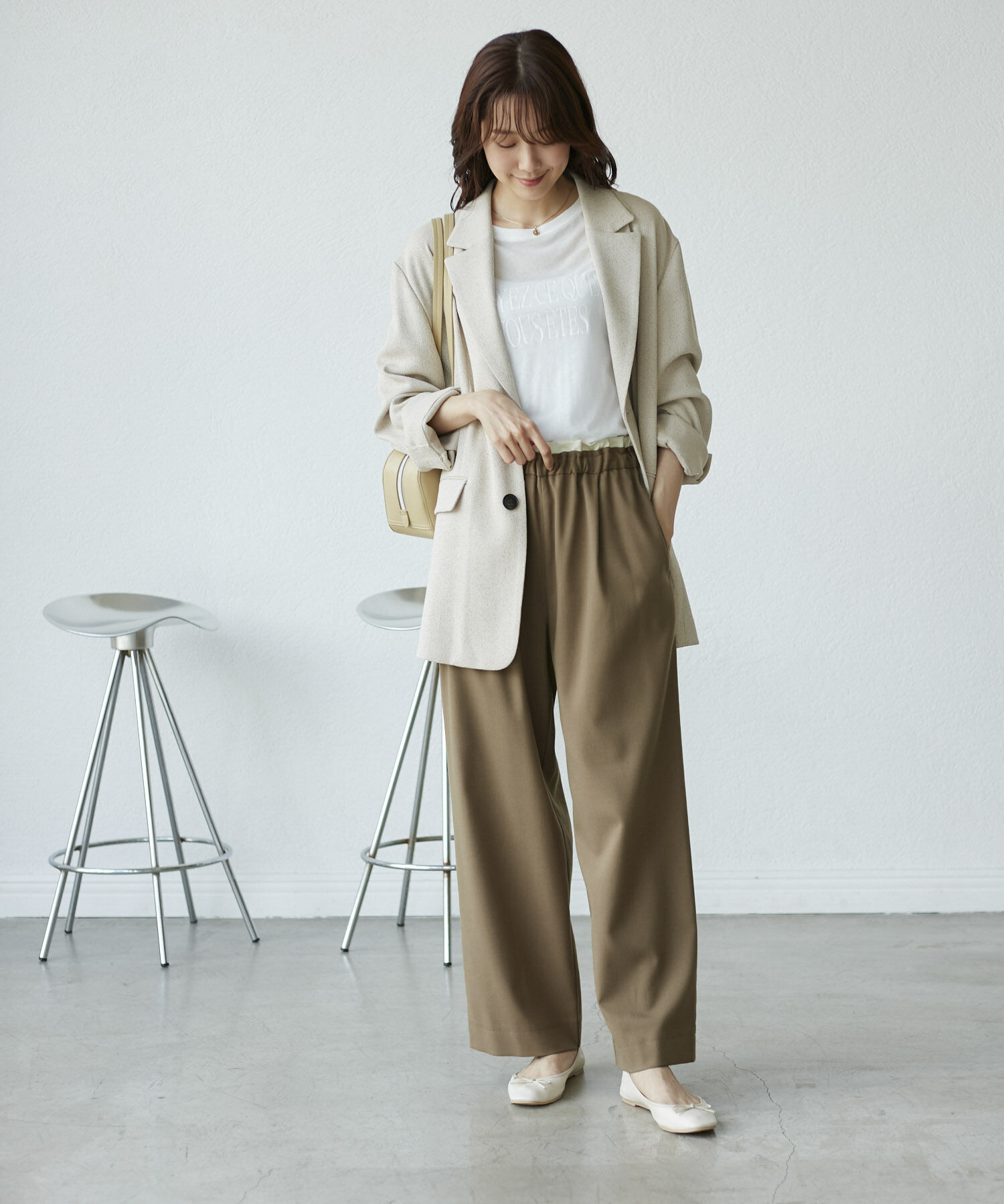 Rope&rsquo;Picnic「【3サイズ展開】ウエストディティールパンツ」|その他|