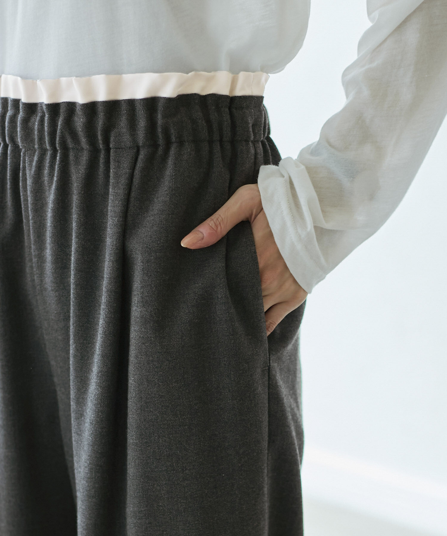 Rope&rsquo;Picnic「【3サイズ展開】ウエストディティールパンツ」|その他|