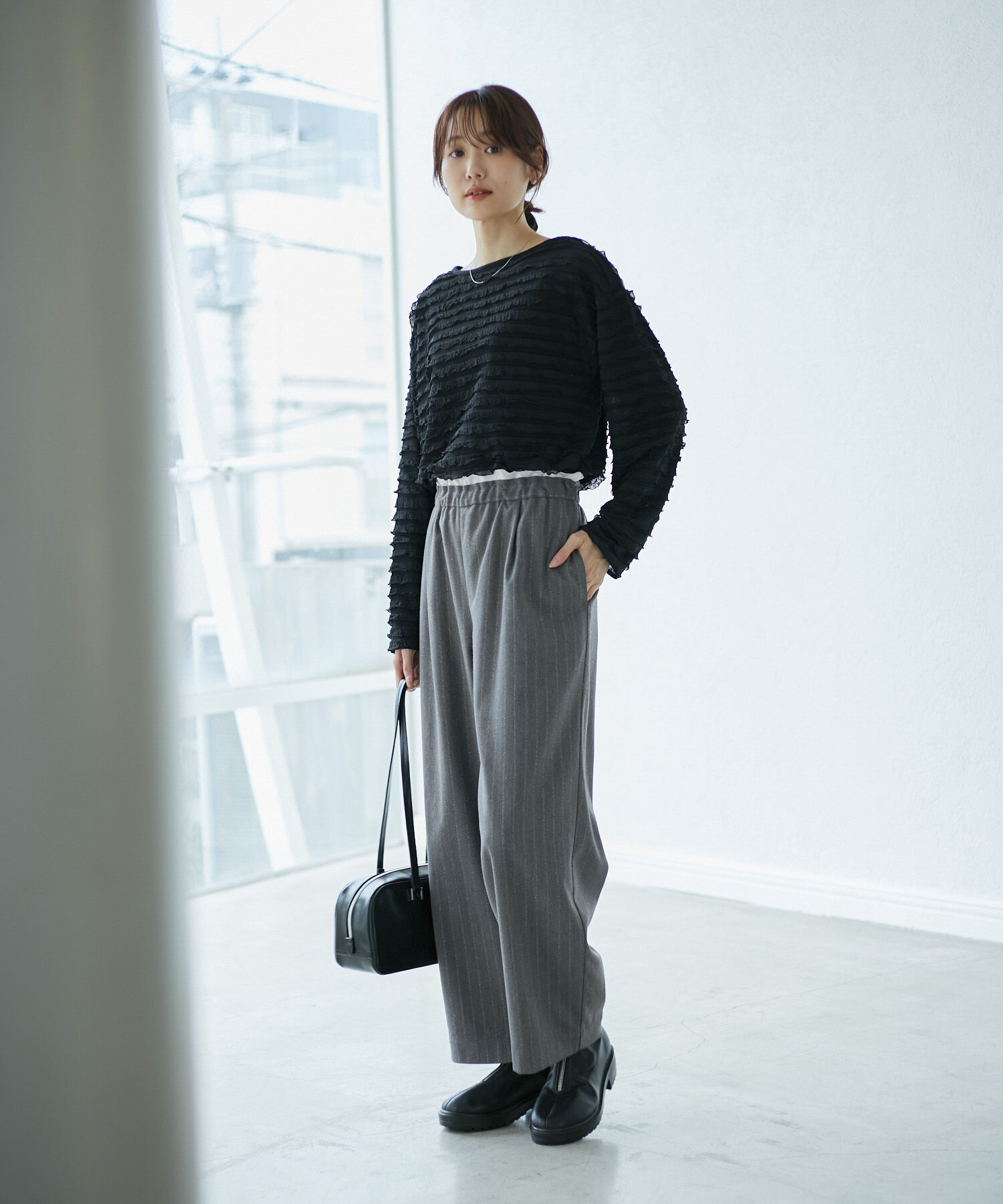 Rope&rsquo;Picnic「【3サイズ展開】ウエストディティールパンツ」|その他|