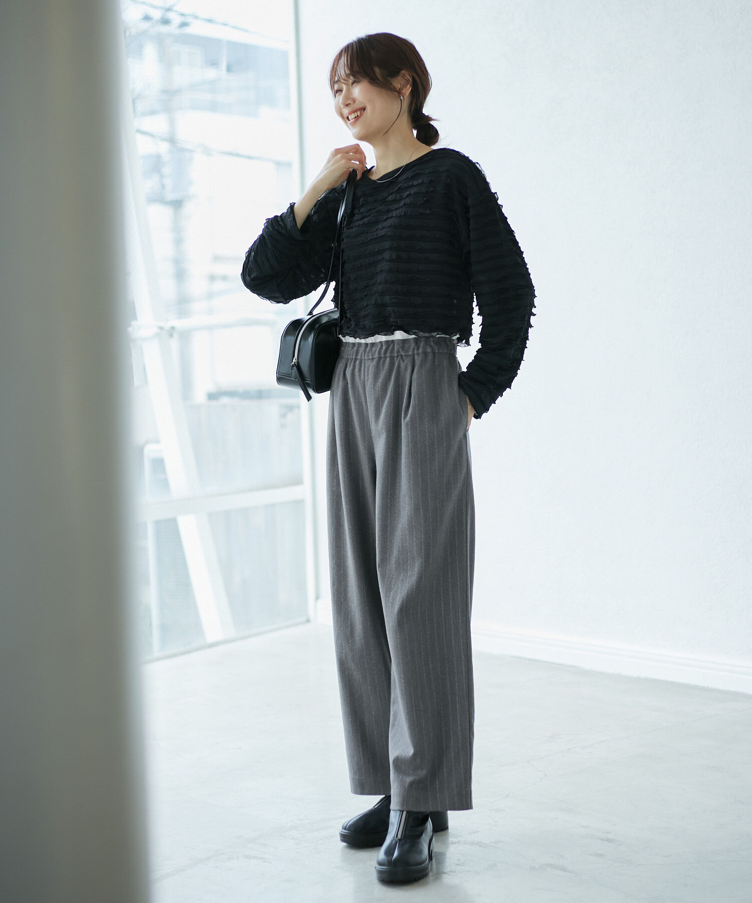 Rope&rsquo;Picnic「【3サイズ展開】ウエストディティールパンツ」|その他|