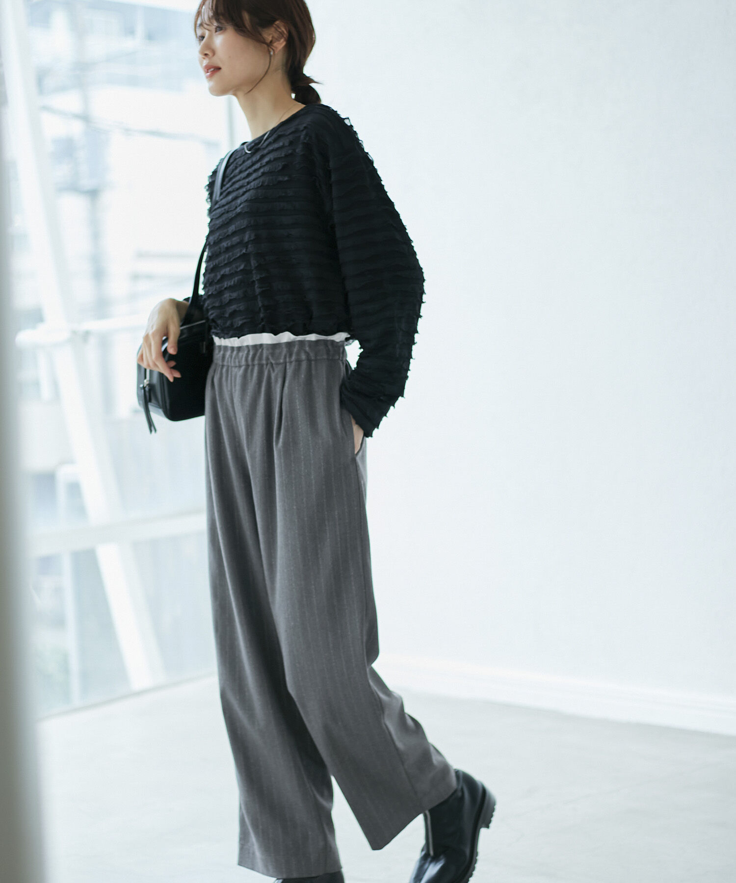 Rope&rsquo;Picnic「【3サイズ展開】ウエストディティールパンツ」|その他|