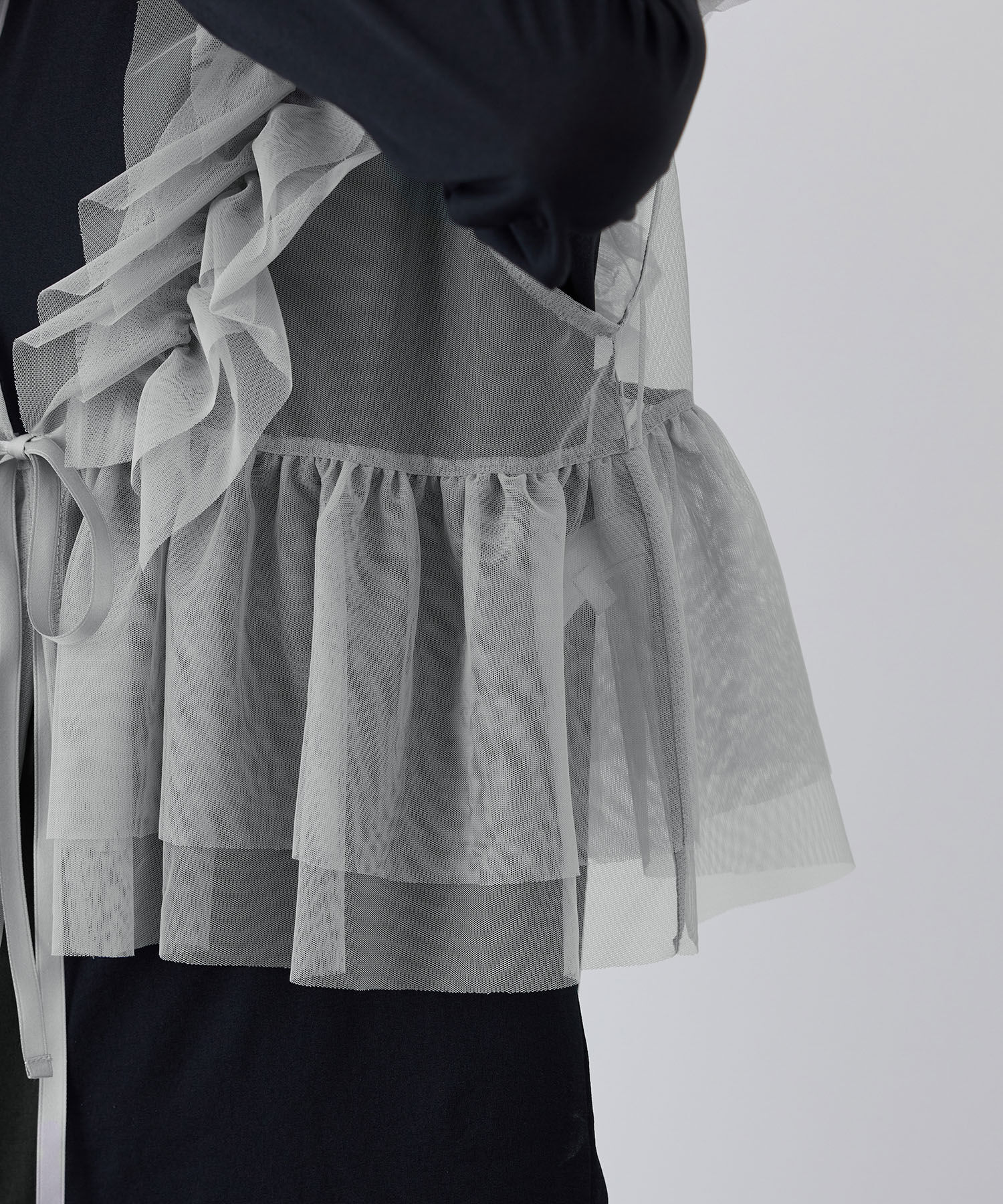 Rope&rsquo;Picnic「前後2WAY/フリルチュールビスチェ」|ベスト・ジレ|