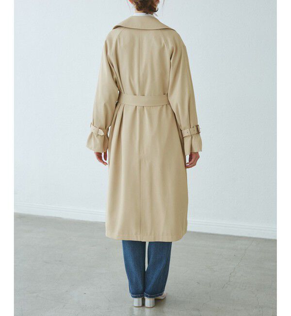 Rope&rsquo;Picnic「【低身長・小柄さん向け/撥水加工・花粉ガード】トレンチコート」|トレンチコート|