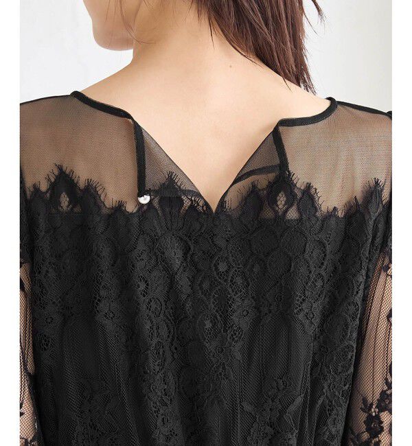 Rope&rsquo;Picnic「【Mon E&rsquo;toile/モンエトワール】【結婚式にも】レースDRESS」|ドレス|