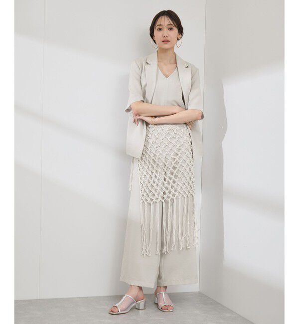 Rope&rsquo;Picnic「かぎ針巻きスカート」|スカート|