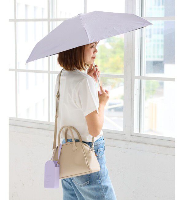 ROPE PICNIC PASSAGE「【Wpc.】【晴雨兼用・遮光】ポシェットタイニー折りたたみ日傘 収納ポシェット付」|傘|