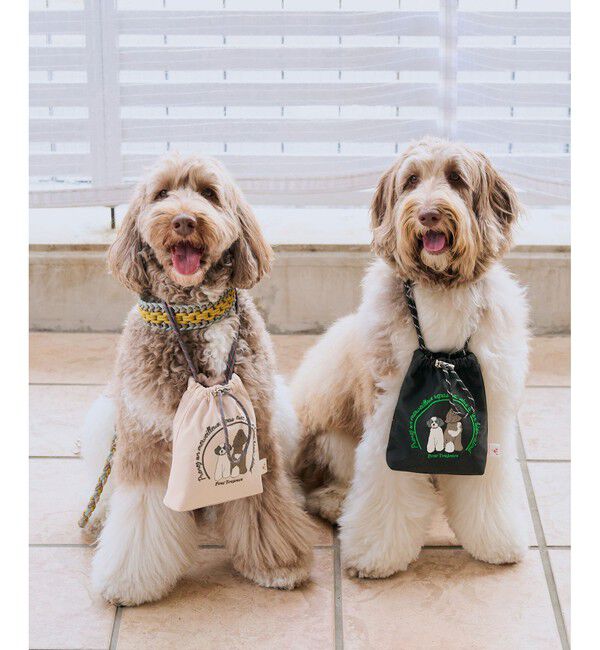 ROPE PICNIC PASSAGE「【DOG】【comif(コミフ)&times;ROPE' PICNIC】刺繍お散歩ショルダーバッグ」|ショルダー・メッセンジャー|