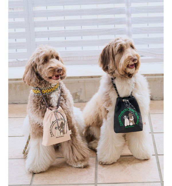 ROPE PICNIC PASSAGE「【DOG】【comif(コミフ)&times;ROPE' PICNIC】刺繍お散歩ショルダーバッグ」|ショルダー・メッセンジャー|