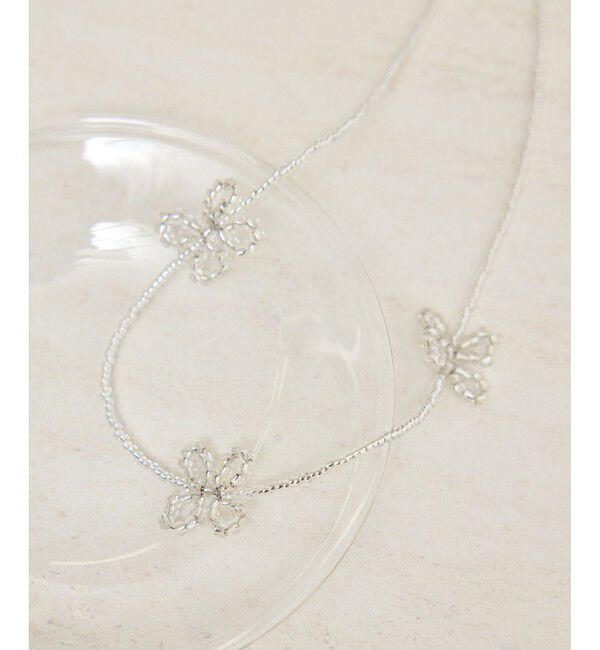 ROPE PICNIC PASSAGE「フラワーショートネックレス」|ネックレス|