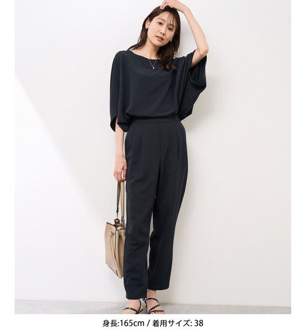 Rope&rsquo;Picnic「【イージーケア】ジョーゼットドルマンブラウス/セットアップ対応」|シャツ・ブラウス|