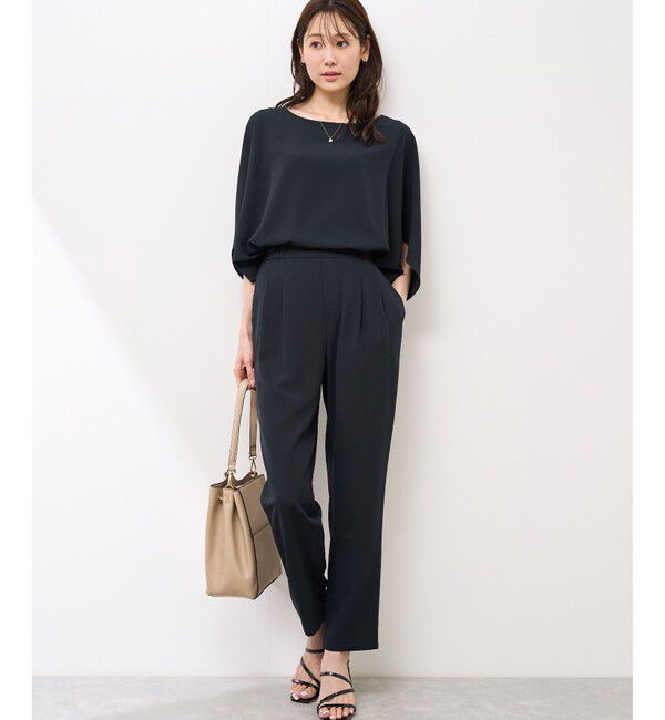 Rope&rsquo;Picnic「【イージーケア】ジョーゼットドルマンブラウス/セットアップ対応」|シャツ・ブラウス|