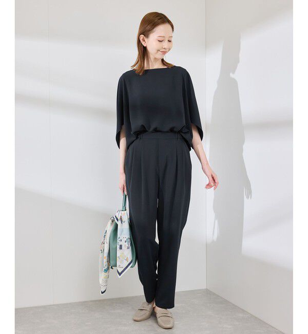 Rope&rsquo;Picnic「【イージーケア】ジョーゼットドルマンブラウス/セットアップ対応」|シャツ・ブラウス|