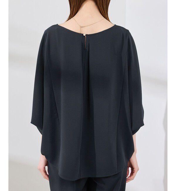 Rope&rsquo;Picnic「【イージーケア】ジョーゼットドルマンブラウス/セットアップ対応」|シャツ・ブラウス|