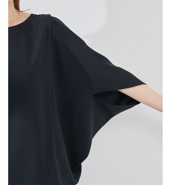 Rope&rsquo;Picnic「【イージーケア】ジョーゼットドルマンブラウス/セットアップ対応」|シャツ・ブラウス|