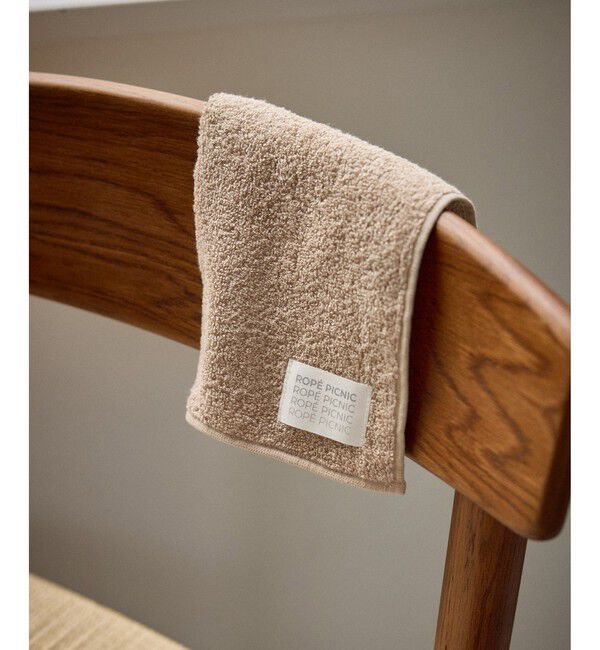 ROPE PICNIC PASSAGE「ロゴハンカチ」|ハンカチ|ブラウン系(24)