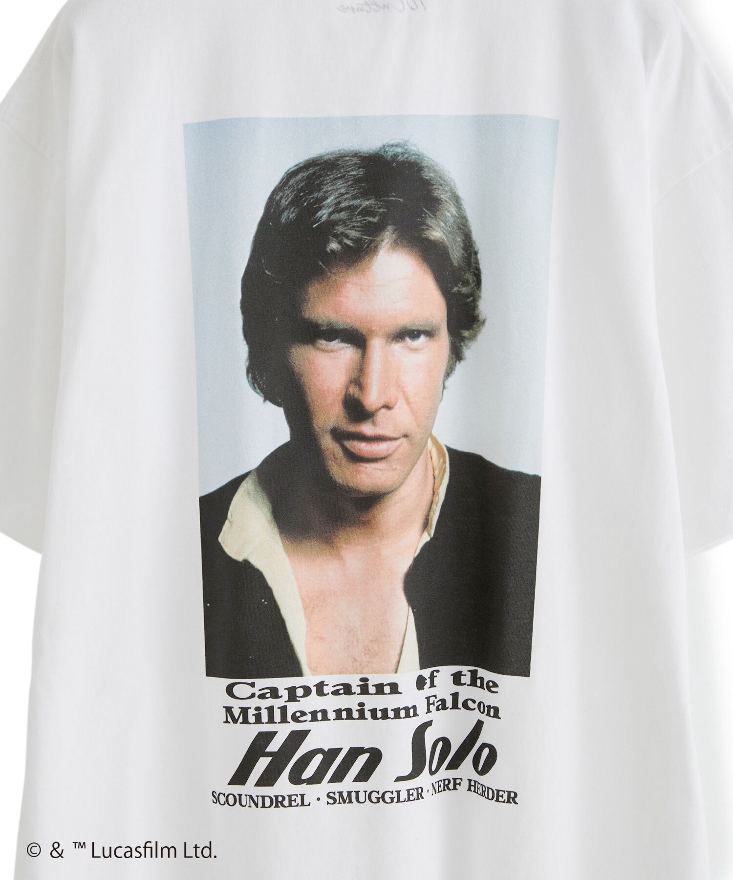 ADAM ET ROPE'「《WEB限定》【STAR WARS&times;10】HANSOLO TEE / UNISEX」|Tシャツ・カットソー|