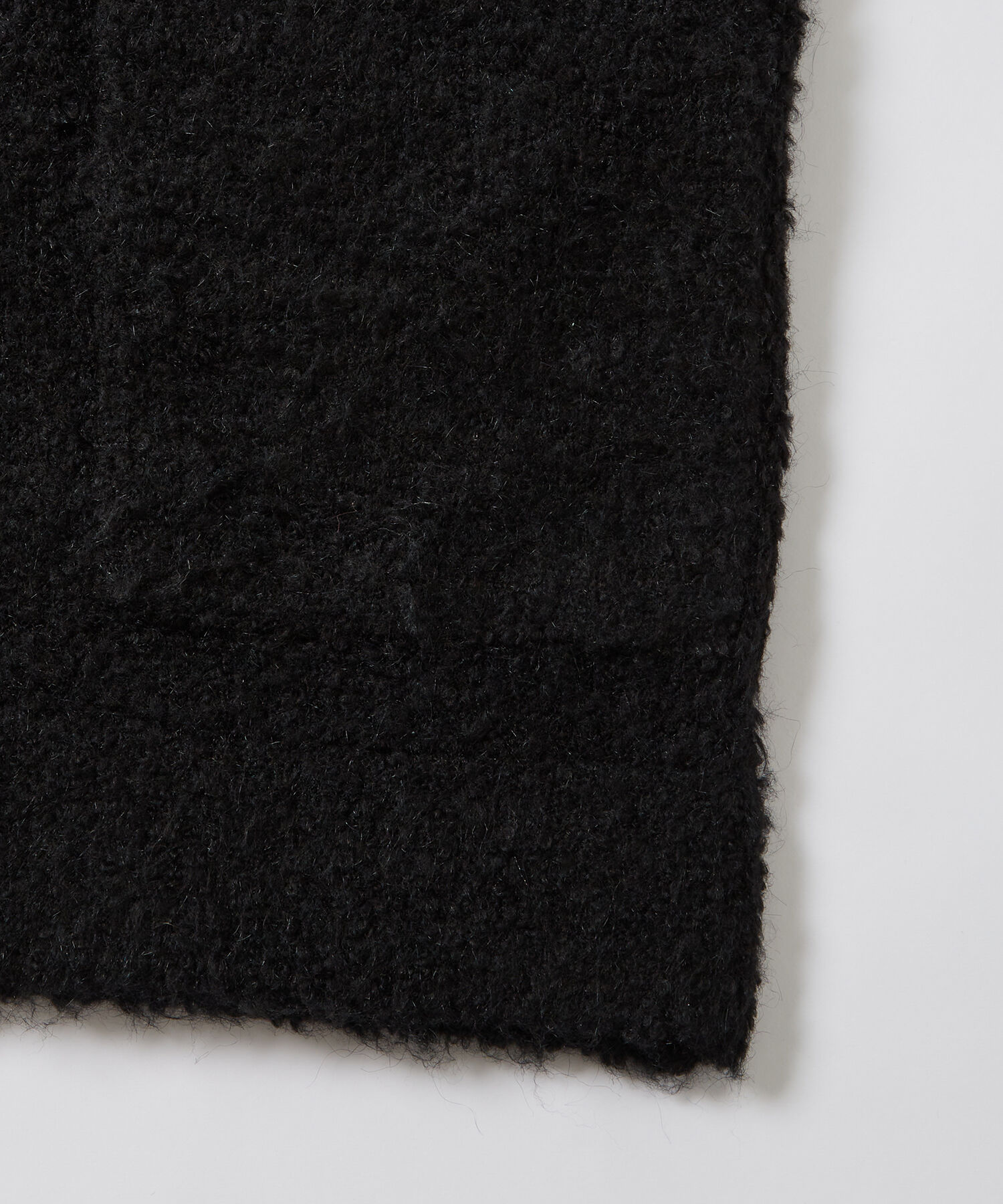 ADAM ET ROPE'「【WEB限定】ボリュームスリーブ ビッグシルエット ロングカーディガン プードルニット/ユニセックス」|カーディガン|