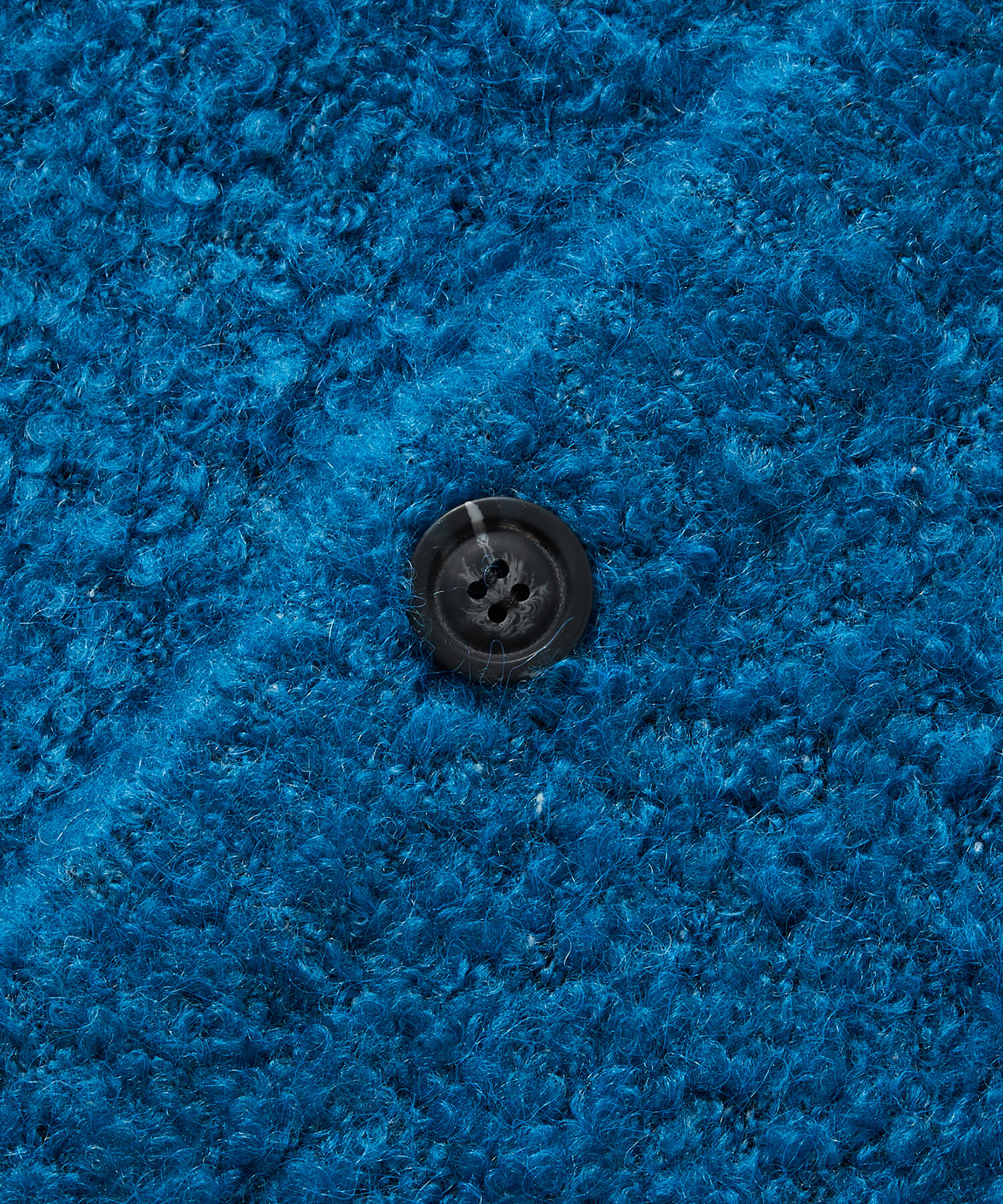 ADAM ET ROPE'「【WEB限定】ボリュームスリーブ ビッグシルエット ロングカーディガン プードルニット/ユニセックス」|カーディガン|