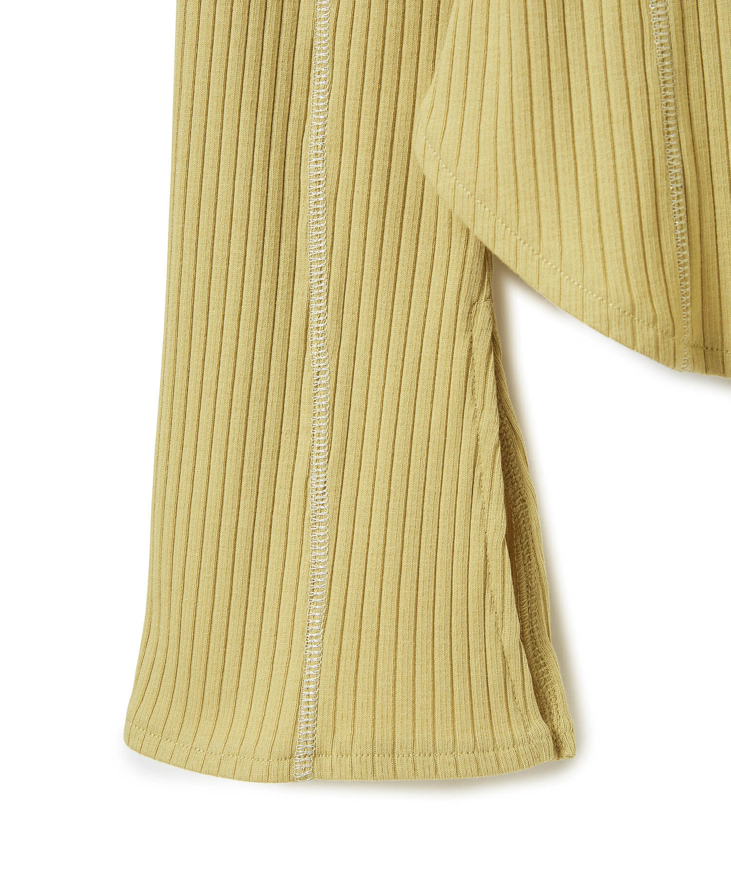 ADAM ET ROPE'「【WEB限定】フレアスリーブフロントホックロンT」|Tシャツ・カットソー|